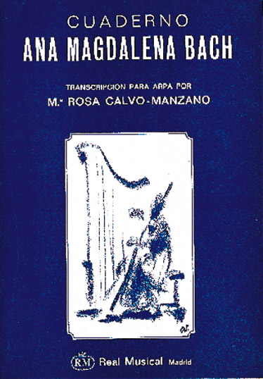 CALVO MANZANO M.R. - CUADERNO ANA MAGDALENA BACH (ARPA) -