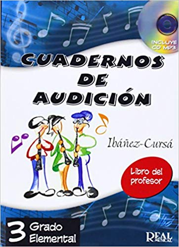 IBAÑEZ/CURSA - CUADERNOS DE AUDICION V.3 (PROFESOR) +CD