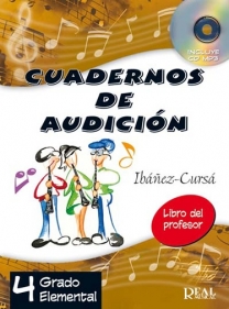 IBAÑEZ/CURSA. CUADERNOS DE AUDICION V.4- (PROFESOR) +CD