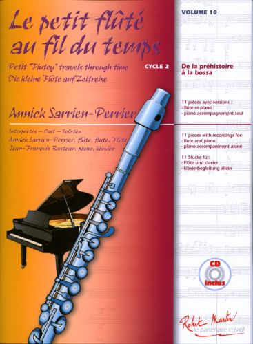 SARRIEN PERRIER A. -  PETIT FLUTE AU FIL DU TEMPS (+CD) -