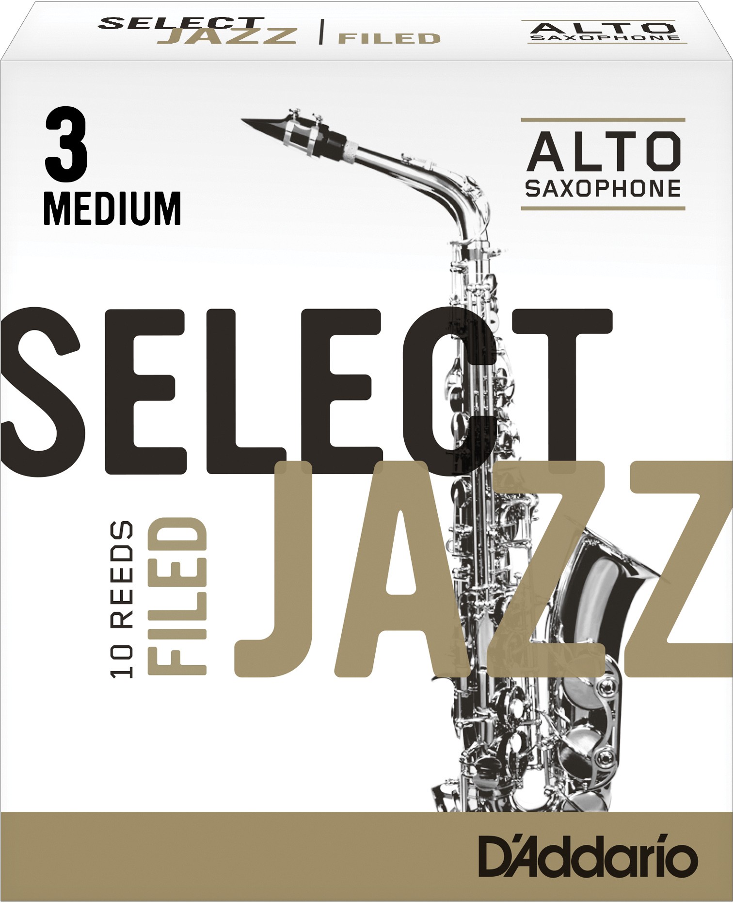 CAÑA SAXO ALTO - D´ADDARIO SELECT JAZZ 3M FILED