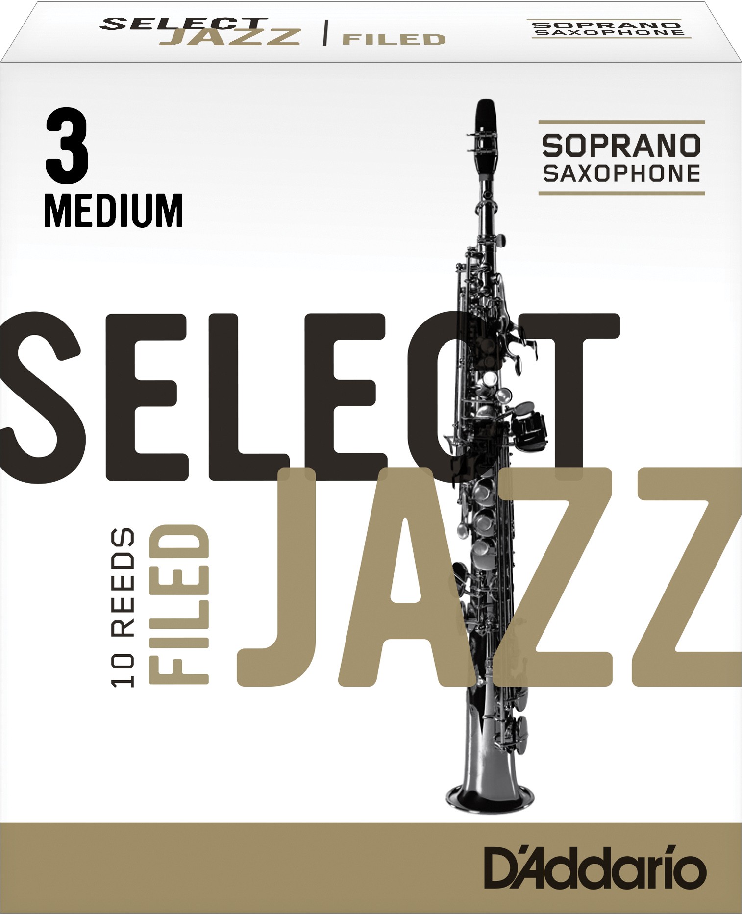 CAÑA SAXO SOPRANO - RICO SELECT JAZZ 3M