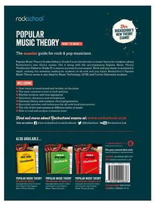 ROCKSCHOOL - POPULAR  MUSIC THEORY WORKBOOK GUIDE DEBUT-5