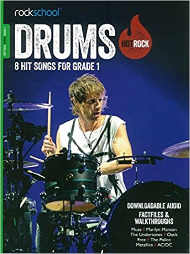 ROCKSCHOOL - HOT ROCK DRUMS GRADE 1 (DESCARGABLE)