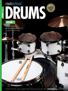 ROCKSCHOOL DRUMS GRADE 1 2012-2018 + DESCARGABLE