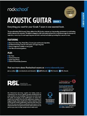 ROCKSCHOOL ACOUSTIC GUITAR GRADE 7 (hasta 2020) (DESCARGABLE)