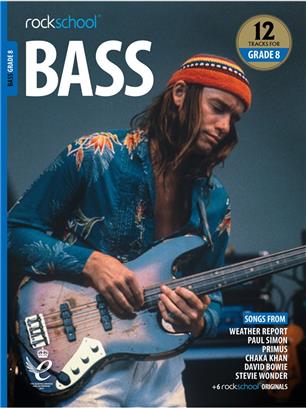 ROCKSCHOOL - BASS GRADE 8 ( 2018-2024 )  AUDIO ONLINE