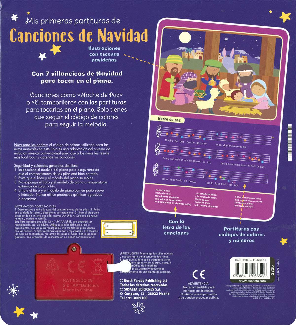 CANCIONES DE NAVIDAD (MIS PRIMERAS PARTITURAS) 7 VILLANCICOS PARA TOCAR AL PIANO 2