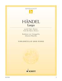 HANDEL G. F.- LARGO DE XERXES VIOLONCHELO