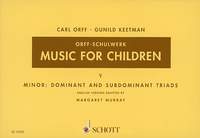 KEETMAN/ORFF - MUSICA PARA NIÑOS V.5