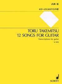 TAKEMITSU T. - SONGS FOR GUITAR (12)