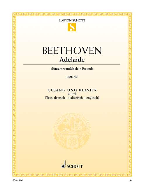 BEETHOVEN L.V. - ADELAIDA - (P)