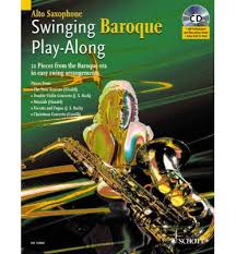 ALBUM - SWINGING BAROQUE PLAY ALONG SAX ALTO +CD