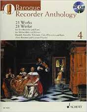 BOWMAN/ HAYENS - ANTOLOGIA FLAUTA BARROCA V. 4 FL.ALTO -