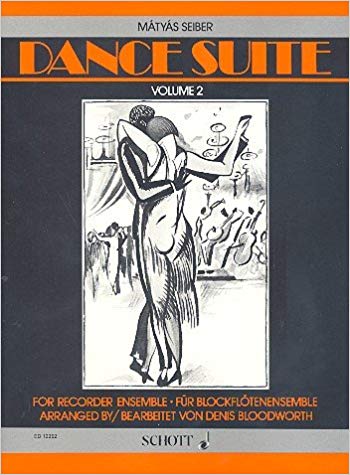 SEIBER M - DANCE SUITE VOLº2 P/ST 4 RECORDERS (SATB)