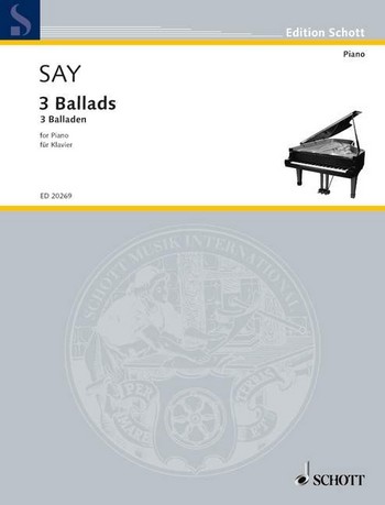 SAY F. - BALLADES (3) PIANO