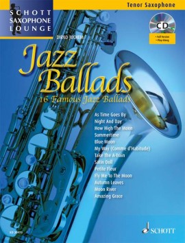 ALBUM - JAZZ BALLADS SAX TENOR +CD