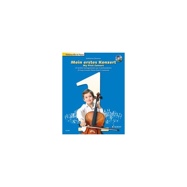 DESERNO K. - MY FIRTS CONCERT +CD - CELLO