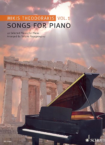 THEODORAKIS D. - SONGS FOR PIANO V.1