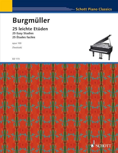 BURGMULLER F. - ESTUDIOS FACILES (25) - OP.100