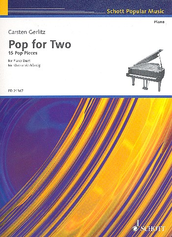 GERLITZ C. - POP FOR TWO PIANO 4 MANOS