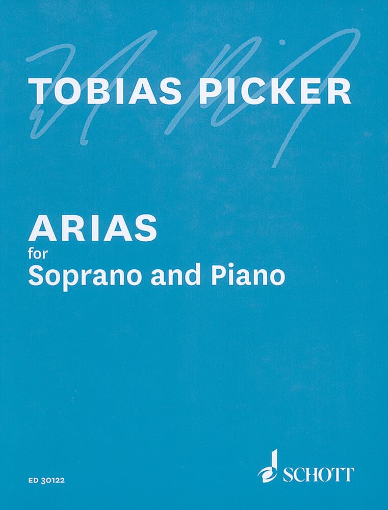 T.PICKER - Arias for Soprano and Piano