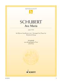 SCHUBERT F. - AVE MARIA - OP.52 Nº6