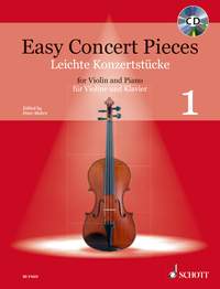 MOHRS P. - EASY CONCERT PIECES VIOLIN V.1+CD