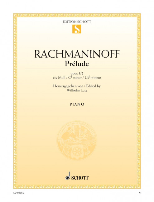 RACHMANINOFF S. - PRELUDIO - OP.3 Nº2