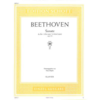 BEETHOVEN L.V. - SONATA Nº31 LAb M - OP.110