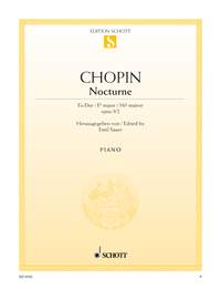 CHOPIN F. - NOCTURNO Nº2 MIb - OP.9