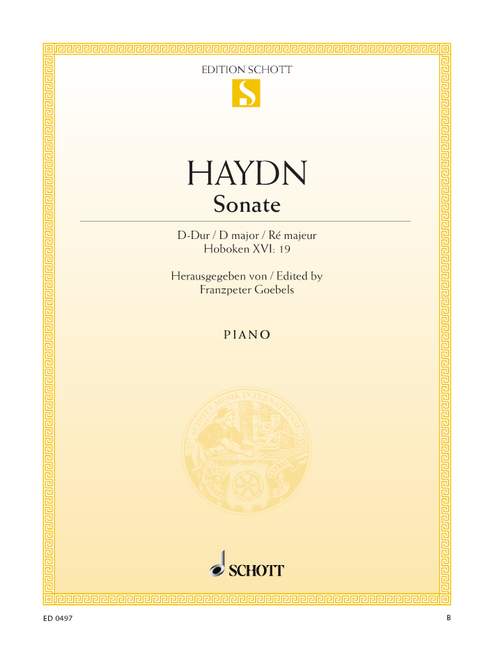 HAYDN J. - SONATA RE M - HOB.XVI/19