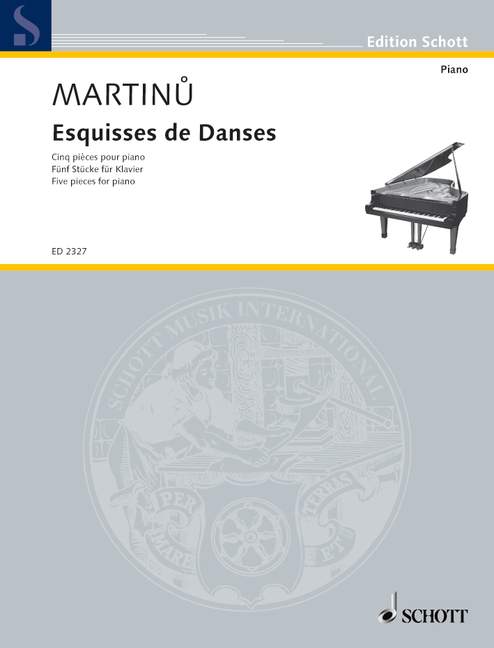 MARTINU B. - ESQUISSES DE DANSES (5) -