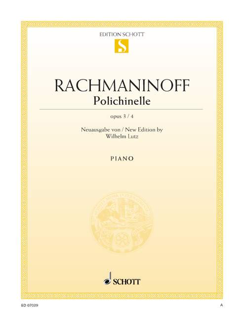 RACHMANINOFF S. - POLICHINELA - OP.3 Nº4