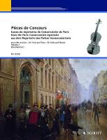 ALBUM - PIEZAS DE CONCURSO DEL REPERTORIO CONSERVATORIO DE PARIS  V.3