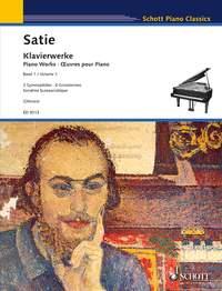 SATIE E. - GYMNOPEDIES, GNOSSIENNES Y SONATINE BUREAUCRATIQUE (P)