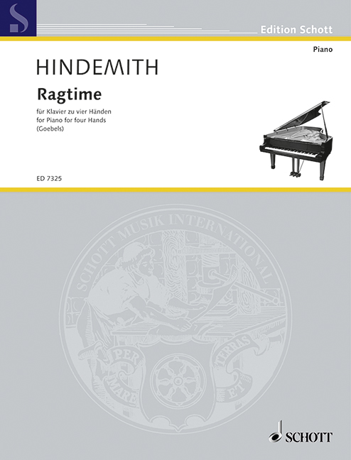 HINDEMITH P. - RAGTIME -