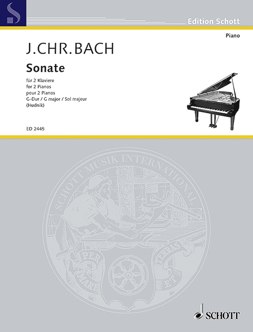 BACH J.C. - SONATA SOL M -