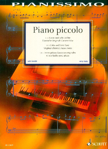 ALBUM - PIANO PICCOLO 111 PIEZAS CLASICAS ORIGINALES MUY FACILES