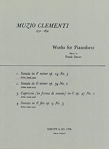 CLEMENTI M. - SONATA Nº3 FA m - OP.14