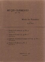 CLEMENTI M. - SONATA Nº3 MIb - OP.9