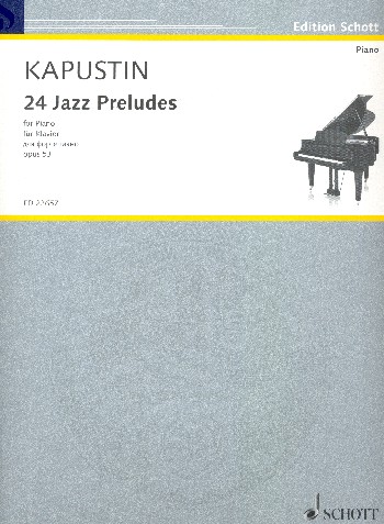 KAPUSTIN N. - JAZZ PRELUDIOS (24)  OP.53