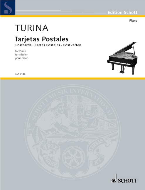 TURINA J. - TARJETAS POSTALES -