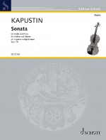 KAPUSTIN N. - SONATA VIOLIN Y PIANO