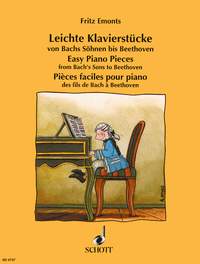 EMONTS F. - PIEZAS FACILES DE BACH (HIJOS) A BEETHOVEN -
