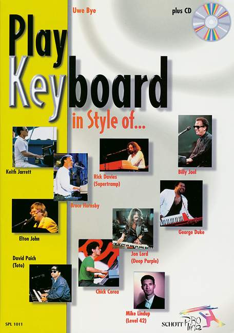 BYE U. - PLAY KEYBOARD IN STYLE OF... (AB) (CD) -