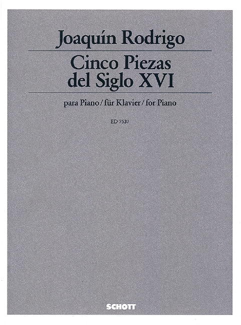 RODRIGO J. - PIEZAS DEL SIGLO XVI (5) -