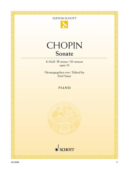 CHOPIN F. - SONATA SIb m - OP.35