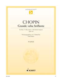 CHOPIN F. - GRAN VALS BRILLANTE MIb M - OP.18