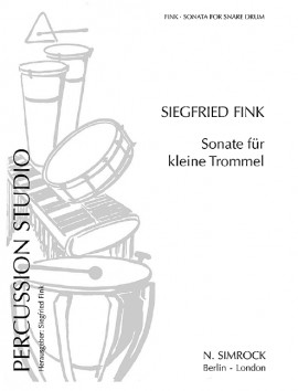 FINK S. - SONATA FOR SNARE DRUM